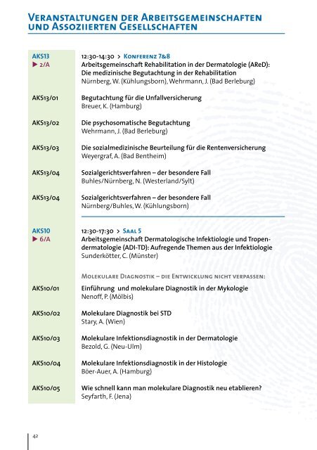 46. DDG-Tagung - Derma.de