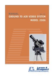 MANUAL GroUNd to Air Video SySteM ModeL 2006 - Larsen ...