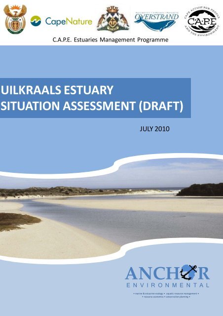 Uilkraals Situation Assessment - Anchor Environmental