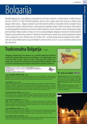 Tradicionalna Bolgarija â 6 dni - Kompas