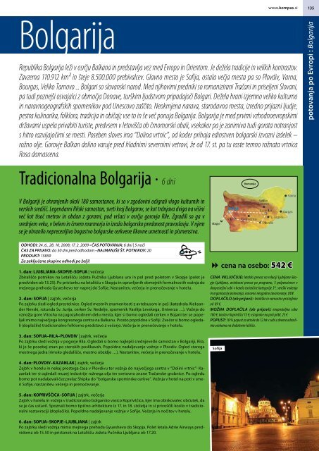 Tradicionalna Bolgarija â 6 dni - Kompas