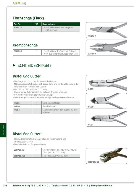 Telefon - Dentalline