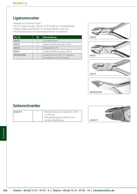 Telefon - Dentalline