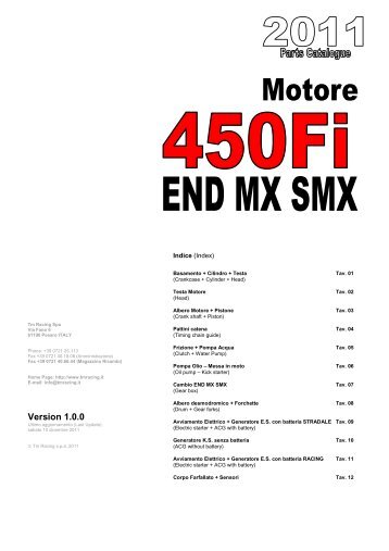 Motore (Engine) â 4T Fi 450cc v1.0 - TM Racing