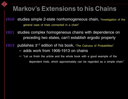 The Life and Work of A. A. Markov