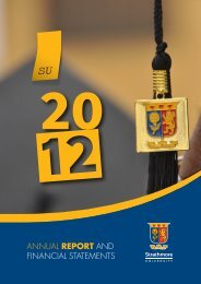 Annual Report (2012) - Strathmore University