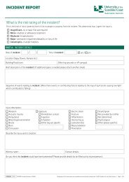 incident report form (PDF 310KB) - University of the Sunshine Coast