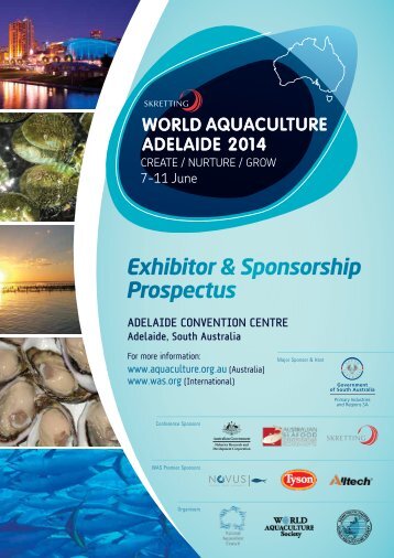 Invitation to Exhibit - The World Aquaculture Society