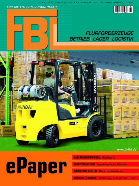 FLURFÖRDERZEUGE BETRIEB LAGER LOGISTIK