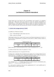 Chapitre 12. Les théories du commerce international - Cerna