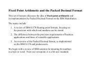 Fixed Point Arithmetic - Edwardbosworth.com