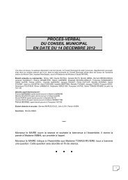 procÃ¨s verbal du 14/12/2012 - Ville de Tournefeuille