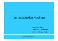 Ion Implantation Machines - SPIRIT