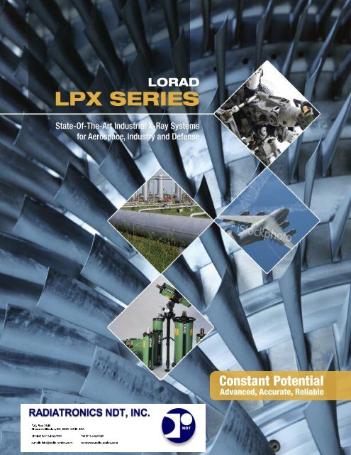 LORAD LPX SERIES - Radiatronics NDT Inc.