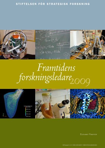 Framtidens forskningsledare 2009 - Stiftelsen fÃ¶r Strategisk Forskning