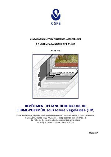 Toiture Terrasse Végétalisée 4065 sarnafil 194 174 tu 222 sous couverture pour toiture inclin 195 169 e Toiture Terrasse Végétalisée 4065 sarnafil 194 174 tu 222 sous couverture pour toiture inclin 195 169 e