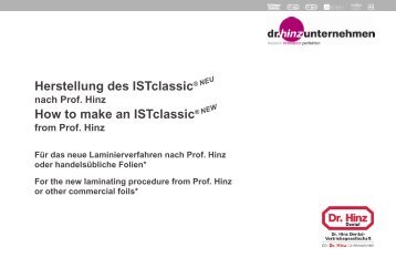 Das ISTclassic - dr. hinz