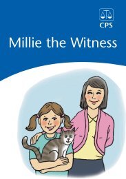 Millie the Witness - Crown Prosecution Service