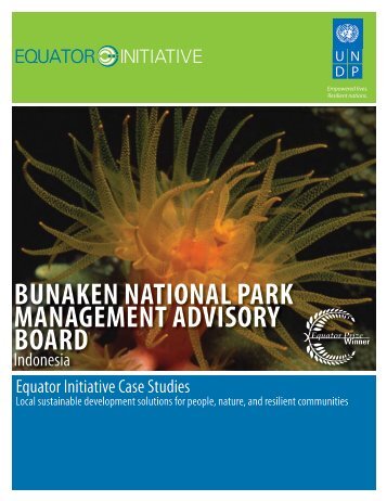 Bunaken National Park Management Advisory Board - UNDP