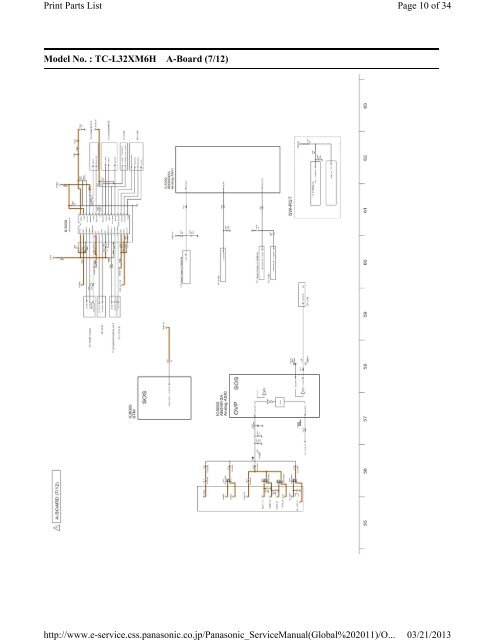 Model No. : TC-L32XM6H Schematic Diagram Note Page 1 of 34 ...