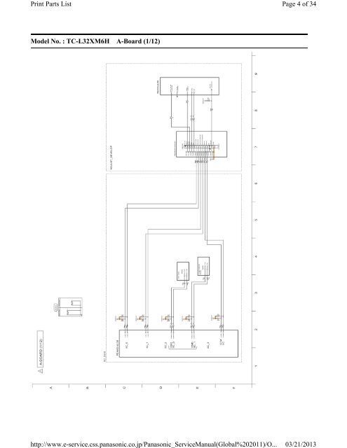 Model No. : TC-L32XM6H Schematic Diagram Note Page 1 of 34 ...