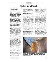 Opfer im Öltank