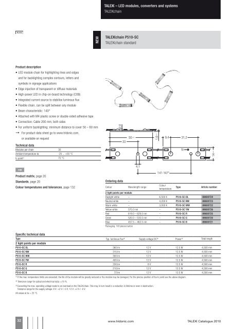 T Catalogue 2010 - Tridonic