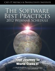 to View the 2012 Webinar Brochure - Computer Aid, Inc.