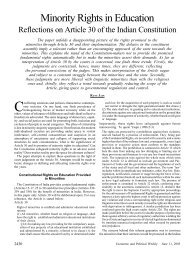 Minority Rights in Education - eledu.net