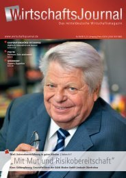 Ausgabe 09/2013 - Wirtschaftsjournal