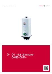 Data sheet Â· Oil mist eliminator OME 40 HP+ - Pfeiffer Vacuum