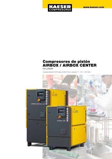 Compresores de pistÃ³n AIRBOX / AIRBOX CENTER - Kaeser ...