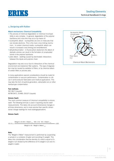 ERIKS nv - O-ring Technical Handbook