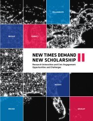 New Times Demand New Scholarship II - Campus Compact