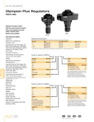 Olympian Plus Regulators - Chester Paul Company