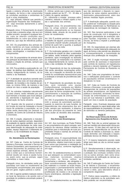 Decreto nÂº 573/2006 - MaringÃ¡