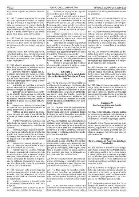 Decreto nÂº 573/2006 - MaringÃ¡