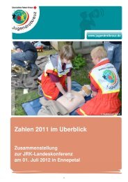 Statistikheft zur Landeskonferenz 2012_1 - DRK-Landesverband ...