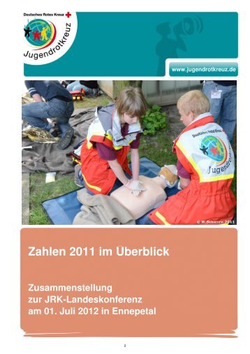 Statistikheft zur Landeskonferenz 2012_1 - DRK-Landesverband ...