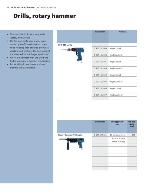 Reliable precision for sustained use. - Apneumatika