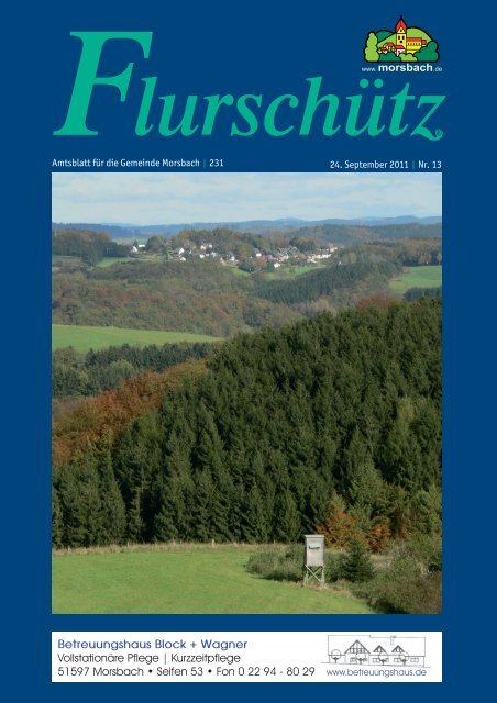Info und Buchung - Gemeinde Morsbach