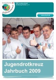 Jugendrotkreuz Jahrbuch 2009 - Deutsches Rotes Kreuz