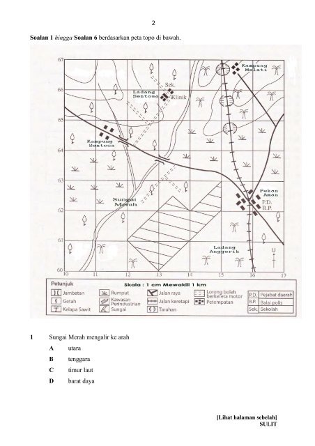 Geografi Q&A - Trial Paper Collection