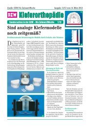 Sind analoge Kiefermodelle noch zeitgemäß? - dr. hinz