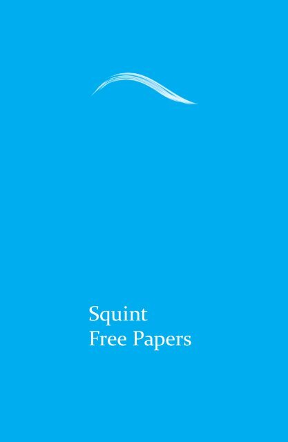 Squint Free Papers - aioseducation