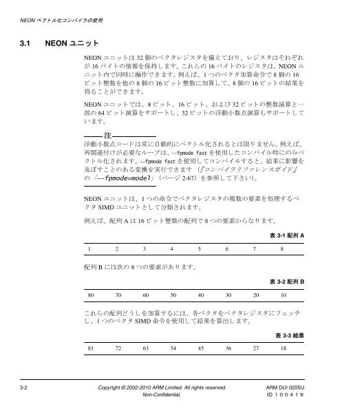 RealView Compilation Tools ã³ã³ãã¤ã©ã¦ã¼ã¶ã¬ã¤ã - ARM ...