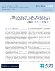 ThE MuSlIM “VEIl” PoST-9/11 - Institute for Social Policy and ...