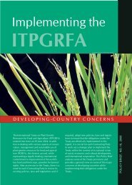 itpgrfa - Farmers' Rights website