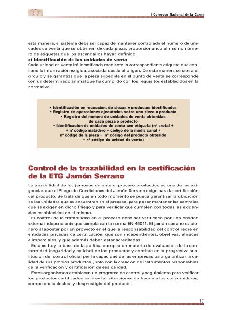 Congreso Nacional de la Carne - Eurocarne