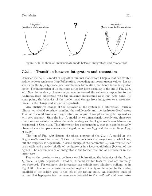 Dynamical Systems in Neuroscience: